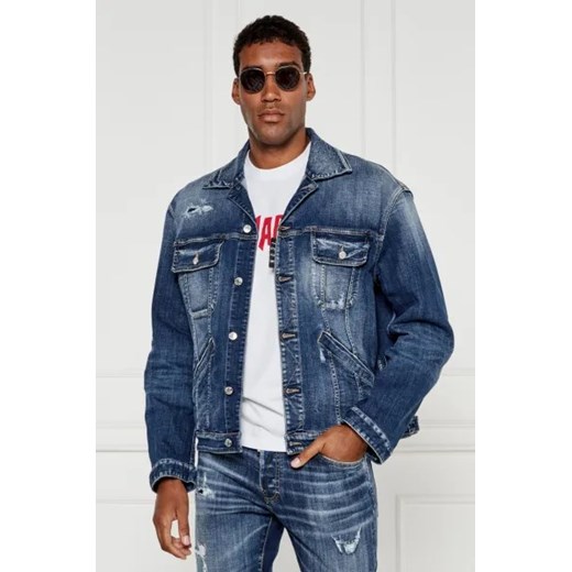 Dsquared2 Kurtka jeansowa Kaban | Relaxed fit ze sklepu Gomez Fashion Store w kategorii Kurtki męskie - zdjęcie 174997752