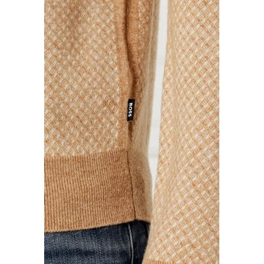BOSS BLACK Wełniany sweter H-Eltoro | Regular Fit L Gomez Fashion Store
