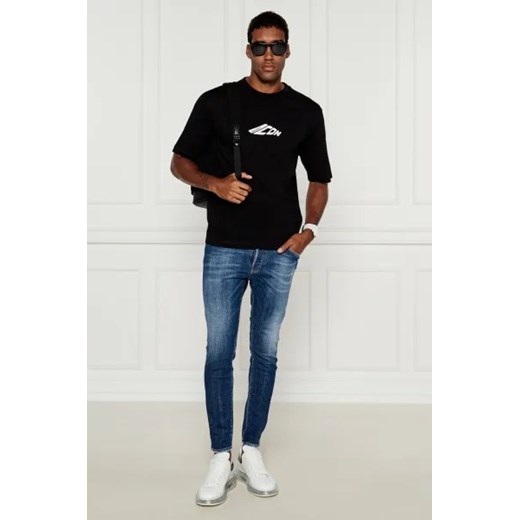 T-shirt męski Dsquared2 z krótkim rękawem