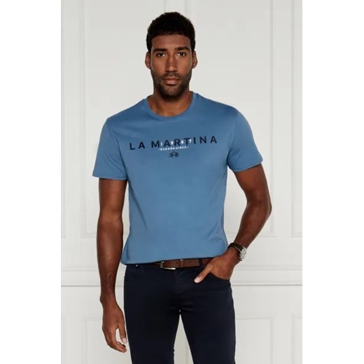La Martina T-shirt | Regular Fit ze sklepu Gomez Fashion Store w kategorii T-shirty męskie - zdjęcie 174997883