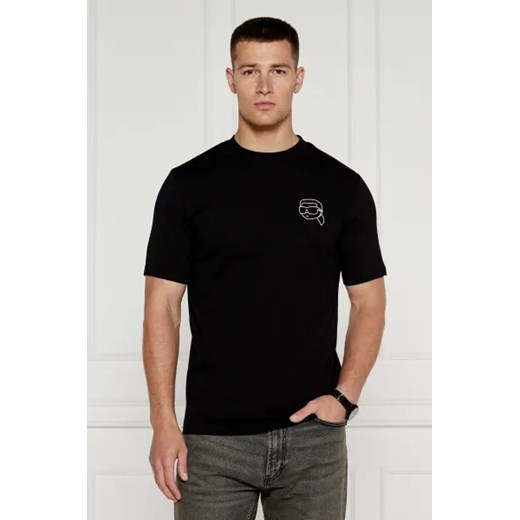 Karl Lagerfeld T-shirt | Regular Fit ze sklepu Gomez Fashion Store w kategorii T-shirty męskie - zdjęcie 174998284