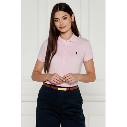 POLO RALPH LAUREN Polo Julie | Slim Fit | pique ze sklepu Gomez Fashion Store w kategorii Bluzki damskie - zdjęcie 174998662