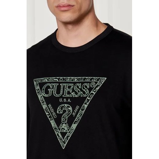 T-shirt męski Guess młodzieżowy