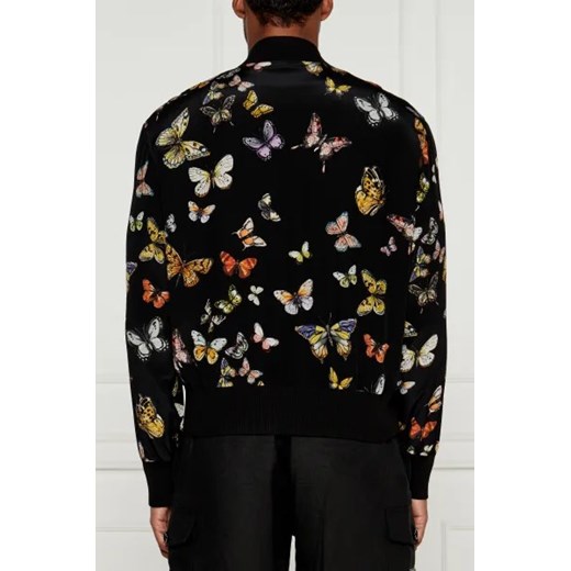 Dolce & Gabbana Jedwabna kurtka bomber | Regular Fit Dolce & Gabbana 54 Gomez Fashion Store