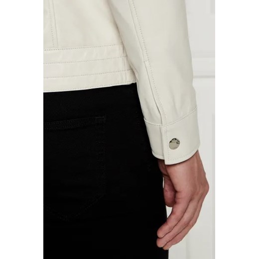 Karl Lagerfeld Skórzana kurtka | Regular Fit Karl Lagerfeld 48 Gomez Fashion Store