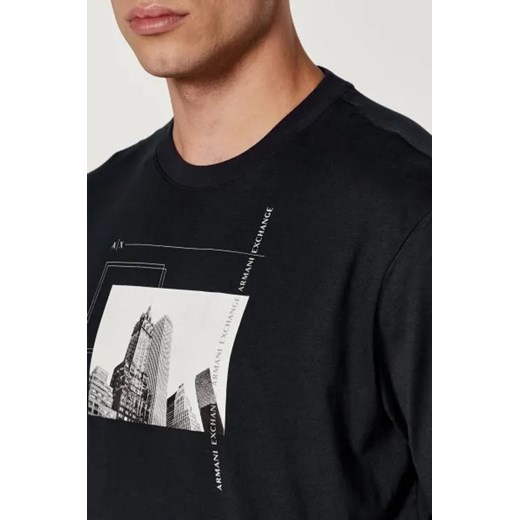 Armani Exchange t-shirt męski z krótkimi rękawami