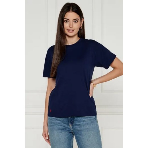 POLO RALPH LAUREN T-shirt | Regular Fit ze sklepu Gomez Fashion Store w kategorii Bluzki damskie - zdjęcie 174999961