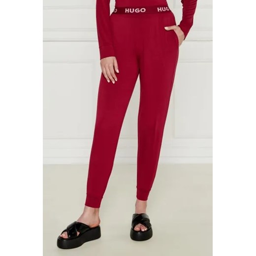 Hugo Bodywear Spodnie od piżamy | Regular Fit ze sklepu Gomez Fashion Store w kategorii Piżamy damskie - zdjęcie 174999971