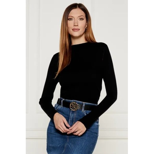 Marc Cain Wełniany sweter | Slim Fit | z dodatkiem kaszmiru ze sklepu Gomez Fashion Store w kategorii Swetry damskie - zdjęcie 175000070