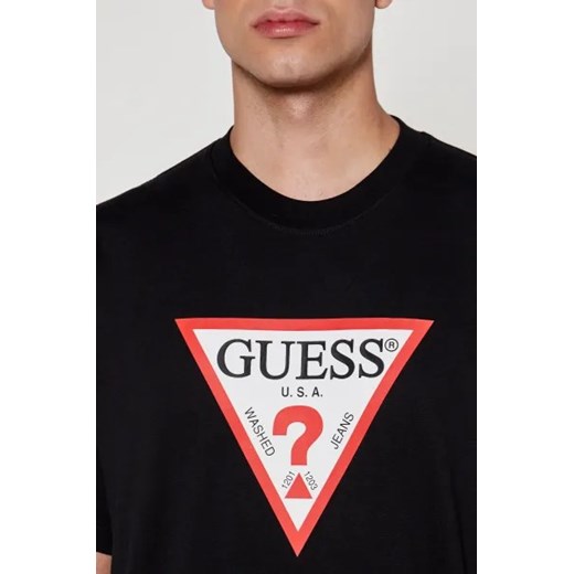 T-shirt męski Guess z krótkim rękawem