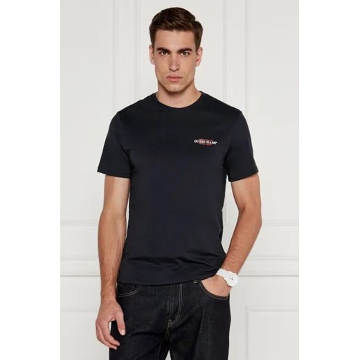 T-shirt męski Guess z krótkimi rękawami bawełniany