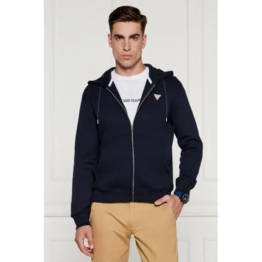 Czarna bluza męska Guess casualowa