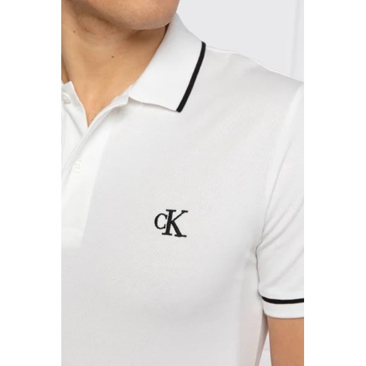 T-shirt męski Calvin Klein z elastanu 