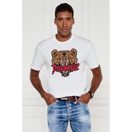 Dsquared2 T-shirt | Regular Fit ze sklepu Gomez Fashion Store w kategorii T-shirty męskie - zdjęcie 175000941