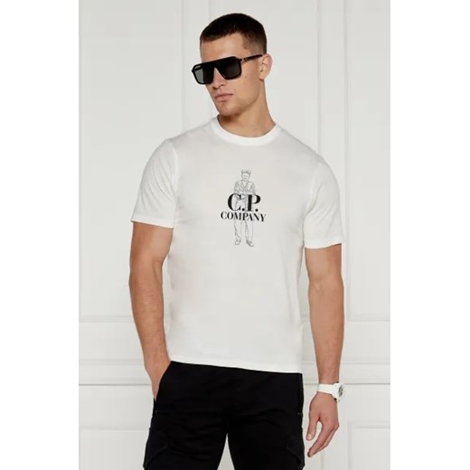 C.P. Company T-shirt | Regular Fit ze sklepu Gomez Fashion Store w kategorii T-shirty męskie - zdjęcie 175001061