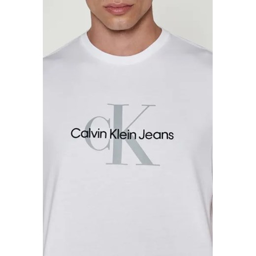 T-shirt męski Calvin Klein jesienny