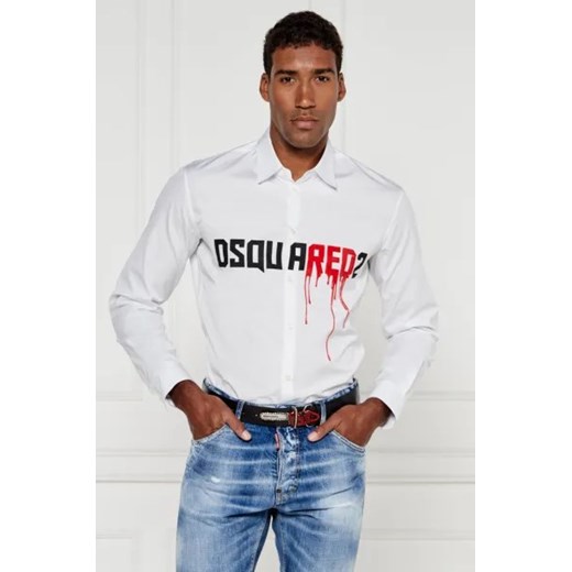 Dsquared2 Koszula Horror | Regular Fit ze sklepu Gomez Fashion Store w kategorii Koszule męskie - zdjęcie 175001424