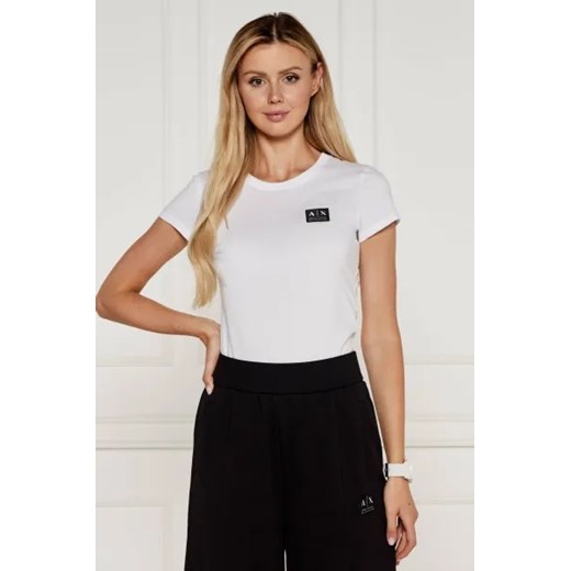 Armani Exchange T-shirt | Regular Fit ze sklepu Gomez Fashion Store w kategorii Bluzki damskie - zdjęcie 175001461