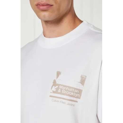 T-shirt męski Calvin Klein casualowy