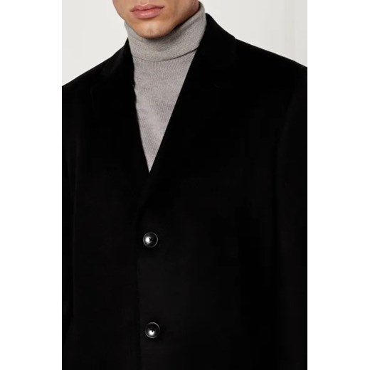BOSS BLACK Wełniany płaszcz H-Jared | z dodatkiem kaszmiru 46 Gomez Fashion Store