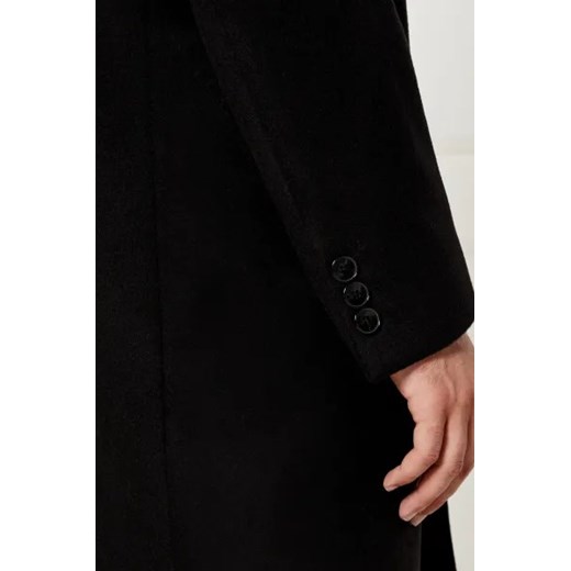 BOSS BLACK Wełniany płaszcz H-Jared | z dodatkiem kaszmiru 50 Gomez Fashion Store