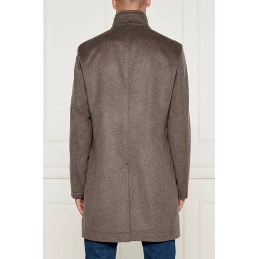 BOSS BLACK Wełniany płaszcz H-Hyde-SU-244 | z dodatkiem kaszmiru 54 Gomez Fashion Store