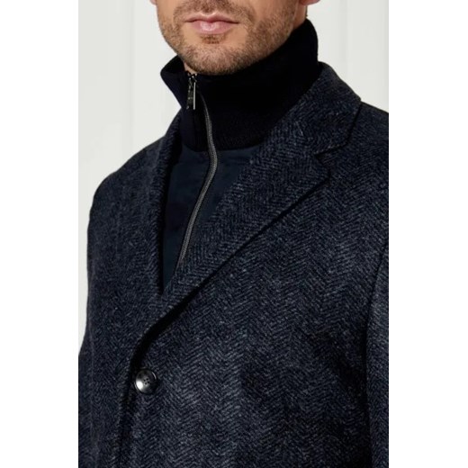 BOSS BLACK Płaszcz 2w1 h-hyde | z dodatkiem wełny 50 Gomez Fashion Store