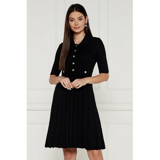 Sukienka Pinko z długim rękawem z wiskozy casual mini 