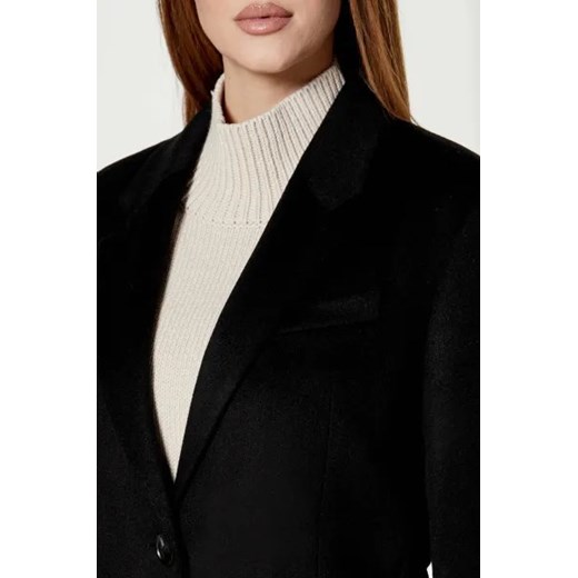 BOSS BLACK Wełniany płaszcz Catara | z dodatkiem kaszmiru 42 Gomez Fashion Store