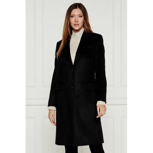 BOSS BLACK Wełniany płaszcz Catara | z dodatkiem kaszmiru 40 Gomez Fashion Store