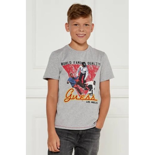 Guess T-shirt | Regular Fit ze sklepu Gomez Fashion Store w kategorii T-shirty chłopięce - zdjęcie 175002252