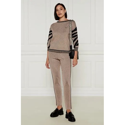 Liu Jo Sport Spodnie dzianinowe | Regular Fit S okazja Gomez Fashion Store
