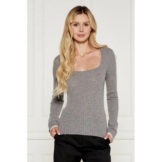 Pinko Wełniany sweter CYMRIC | Slim Fit | z dodatkiem kaszmiru Pinko S Gomez Fashion Store