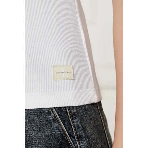 Calvin Klein Jeans Bluzka | Slim Fit L wyprzedaż Gomez Fashion Store