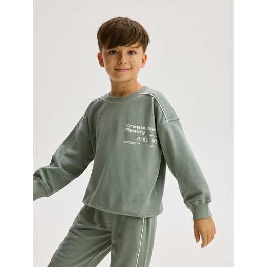 Reserved - Bawełniany komplet - jasnozielony Reserved 164 (13 lat) Reserved