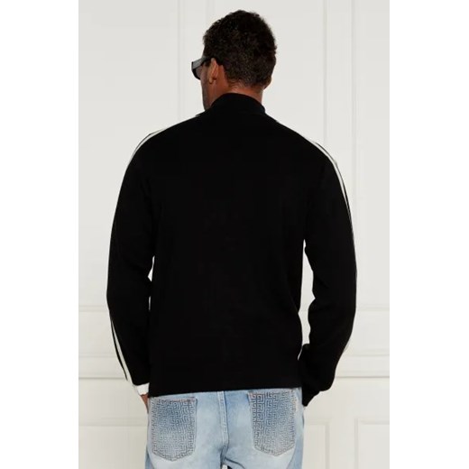 Palm Angels Sweter TRACK | Regular Fit | z dodatkiem wełny i kaszmiru Palm Angels M Gomez Fashion Store