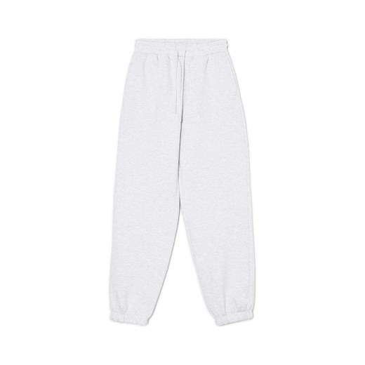 Cropp - Dresowe joggery - jasny szary Cropp M Cropp
