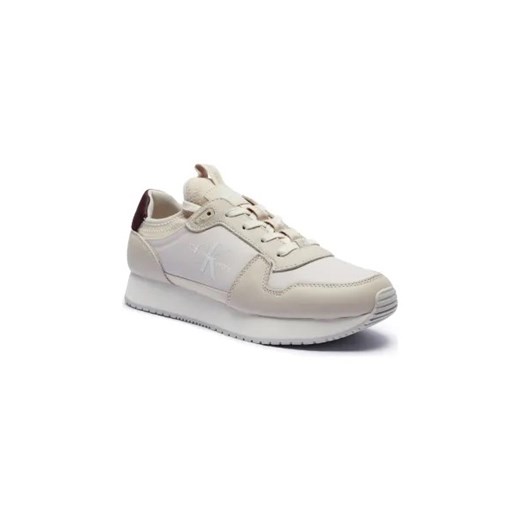 CALVIN KLEIN JEANS Skórzane sneakersy RETRO RUNNER ze sklepu Gomez Fashion Store w kategorii Buty sportowe męskie - zdjęcie 175019520