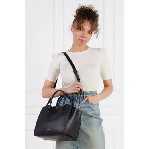 Furla Skórzana torebka na ramię Genesi Furla One Size Gomez Fashion Store