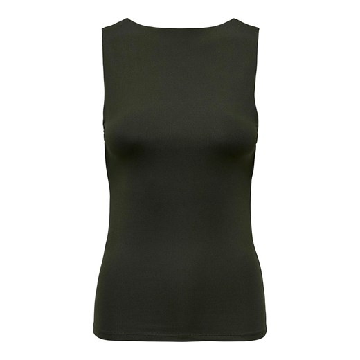 ONLY Top w kolorze khaki ze sklepu Limango Polska w kategorii Bluzki damskie - zdjęcie 175020133