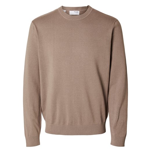 SELECTED HOMME Sweter w kolorze beżowym ze sklepu Limango Polska w kategorii Swetry męskie - zdjęcie 175020474