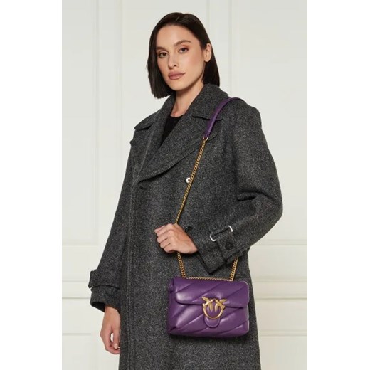 Pinko Skórzana torebka na ramię LOVE PUFF MINI Pinko One Size Gomez Fashion Store