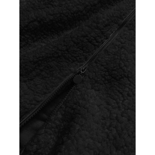 Kurtka damska z kapturem baranek czarna (h-1030-01) Goodlookin.pl S (36) goodlookin.pl okazja
