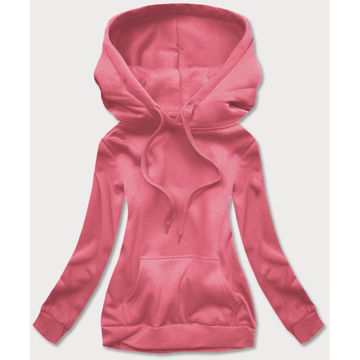 Damska bluza dresowa cukierkowy róż (W02-58) ze sklepu goodlookin.pl w kategorii Bluzy damskie - zdjęcie 175022612