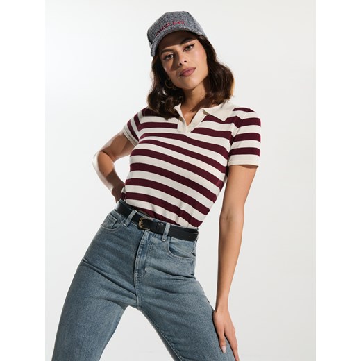 Bluzka damska Sinsay z krótkimi rękawami 