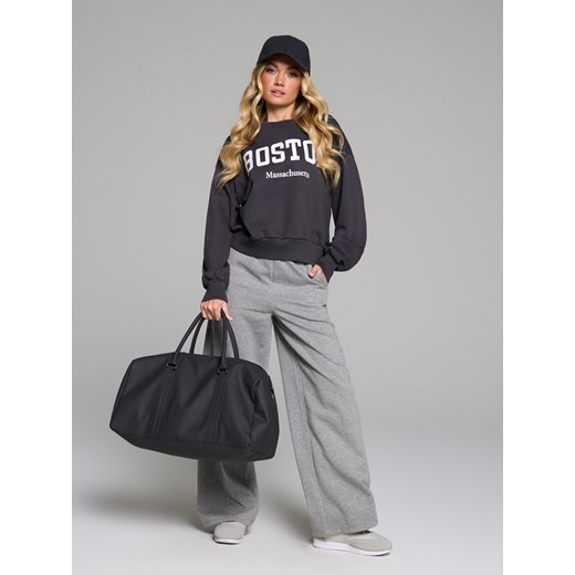 Sinsay - Bluza z napisem - szary Sinsay L Sinsay