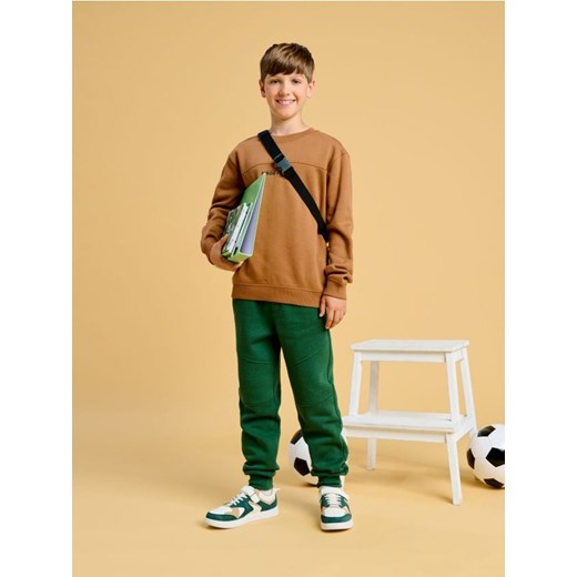 Sinsay - Spodnie dresowe - green spruce Sinsay 152 Sinsay