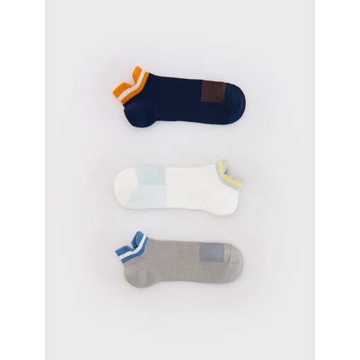 Reserved - 3 pack skarpet - jasnoszary Reserved 39-42 Reserved