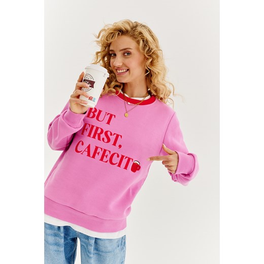 Bluza Cafecito XS ze sklepu NAOKO w kategorii Bluzy damskie - zdjęcie 175042710