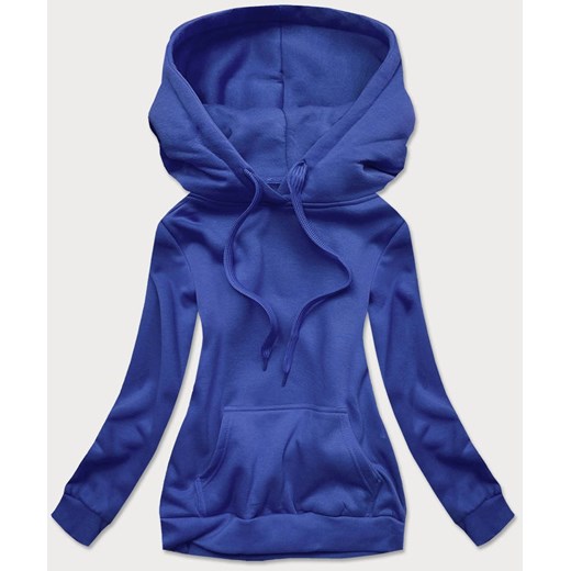 Damska bluza dresowa chabrowy (w02-15) ze sklepu goodlookin.pl w kategorii Bluzy damskie - zdjęcie 175043402
